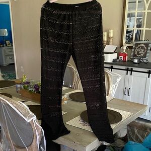 Xhilaration Black Lace Trousers